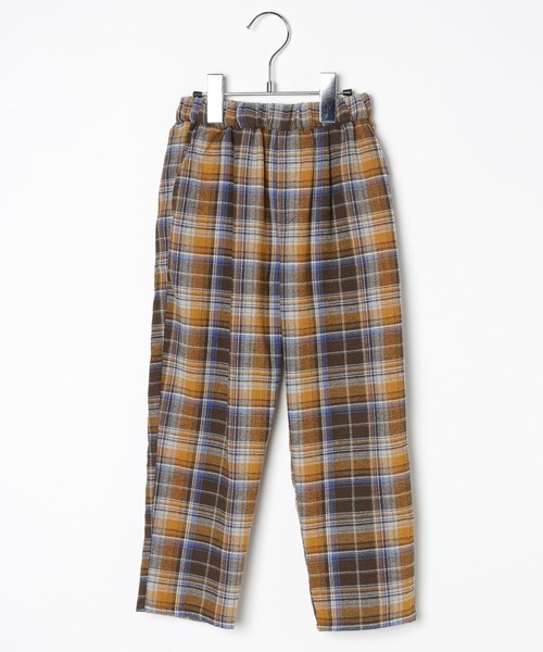 FOUND GOOD（ファウンドグッド）の「B/チェックイージーパンツ（その他パンツ・キッズ・レッド系/ブラウン系/グレー系・140cm/130cm/150cm/120cm）」の18枚目の写真