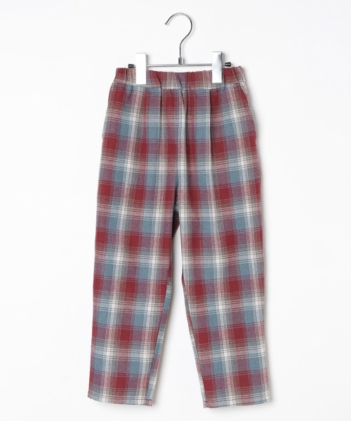 FOUND GOOD（ファウンドグッド）の「B/チェックイージーパンツ（その他パンツ・キッズ・レッド系/ブラウン系/グレー系・140cm/130cm/150cm/120cm）」の19枚目の写真