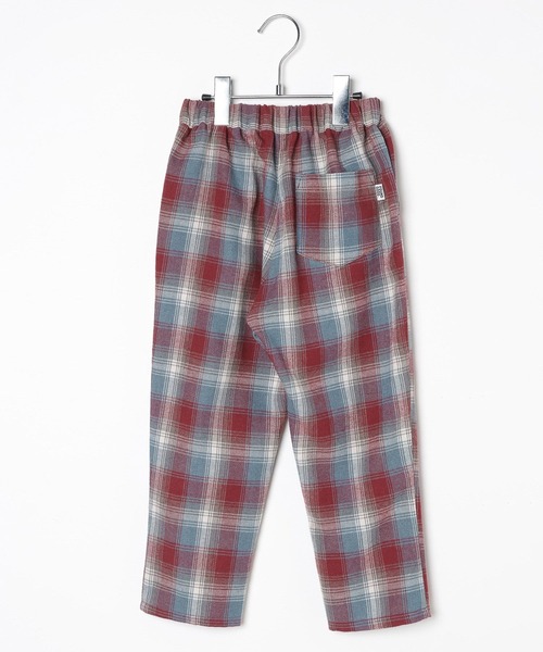 FOUND GOOD（ファウンドグッド）の「B/チェックイージーパンツ（その他パンツ・キッズ・レッド系/ブラウン系/グレー系・140cm/130cm/150cm/120cm）」の20枚目の写真