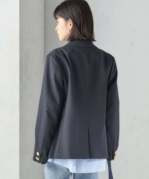 TICCA（ティッカ）の「【SHIPS別注】TICCA×manipuri:テーラード ジャケット（テーラードジャケット・レディース・ネイビー・38/36）」の18枚目の写真