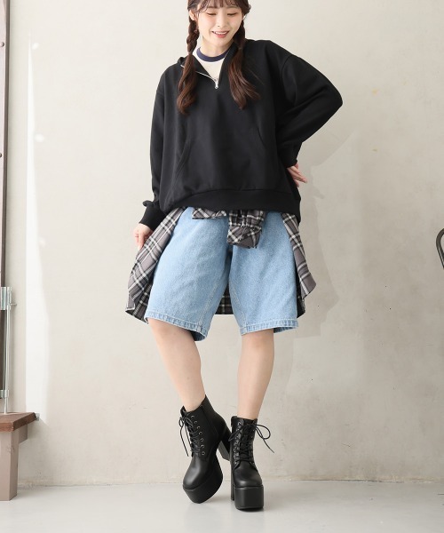 DEMETER(デメテル)の「厚底 プラットフォーム レースアップブーツ(ブーツ・レディース・ブラック・S/M/L/LL)」の17枚目の写真