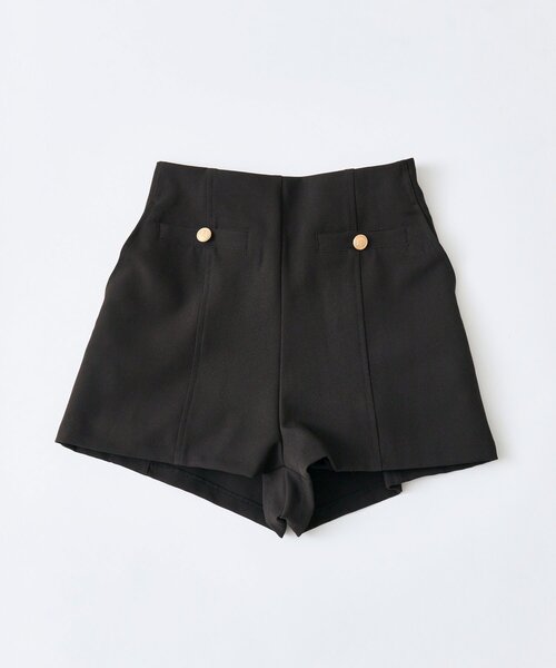 OLIVE des OLIVE（オリーブデオリーブ）の「【美脚見え◎】細見えショートパンツ（その他パンツ・レディース・ブラック/キャメル/ブラウン・FREE）」の10枚目の写真