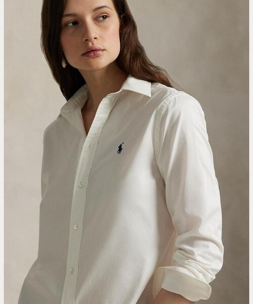 クラシック フィット コットン ツイル シャツ（シャツ/ブラウス