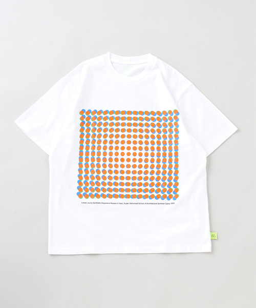 LOOSE JOINTS(ルーズジョインツ)の「LOOSE JOINTS/ ED DAVIS-SUPERDEFORMED S/S TEE(Tシャツ/カットソー・メンズ・ホワイト・MEDIUM/LARGE)」の1枚目の写真