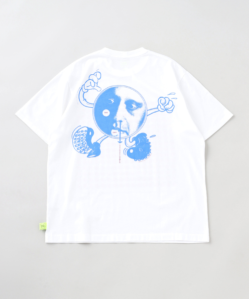 LOOSE JOINTS(ルーズジョインツ)の「LOOSE JOINTS/ ED DAVIS-SUPERDEFORMED S/S TEE(Tシャツ/カットソー・メンズ・ホワイト・MEDIUM/LARGE)」の2枚目の写真