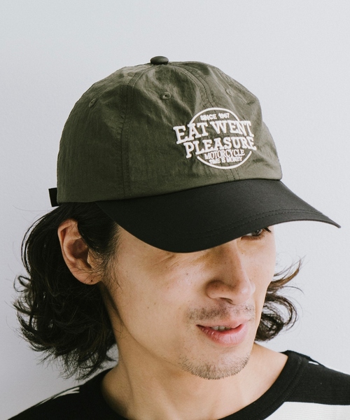 and D. petit main（アンドディープティマイン）の「刺繍入りバイカラーキャップ（キャップ・キッズ・ブラック/カーキ・56cm）」の5枚目の写真