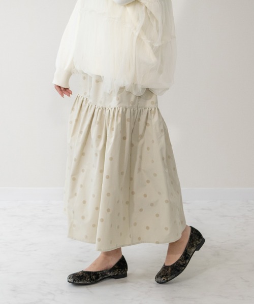 Bridget Birkin（ブリジットバーキン）の「【Bridget Birkin】オブリークバレエシューズ(551551)（バレエシューズ・レディース・グリーン系その他/ブラック系その他/グレー系その他・23/24/23.5/24.5/22.5）」の9枚目の写真