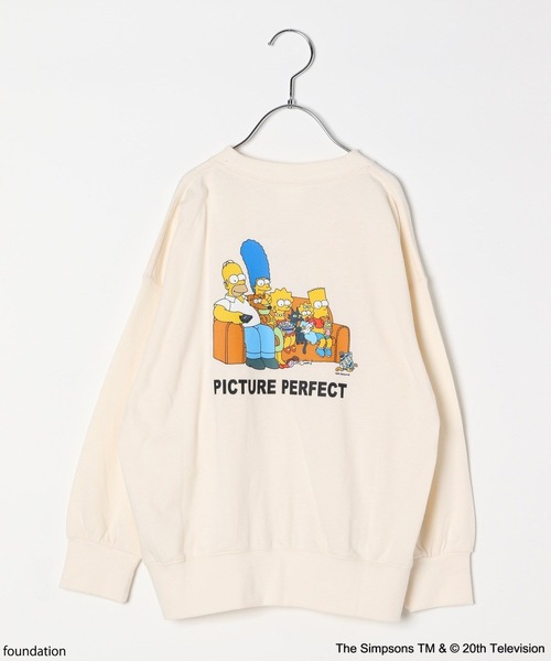 The Simpsons(ザ・シンプソンズ)の「【The Simpsons/BAYFLOW】スウェットプルオーバー(KIDS)(スウェット・キッズ・オフホワイト/チャコール/ブルーグリーン・130cm/120cm/110cm/150cm/140cm)」の11枚目の写真