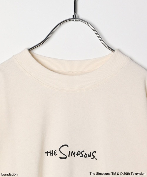 The Simpsons(ザ・シンプソンズ)の「【The Simpsons/BAYFLOW】スウェットプルオーバー(KIDS)(スウェット・キッズ・オフホワイト/チャコール/ブルーグリーン・130cm/120cm/110cm/150cm/140cm)」の12枚目の写真