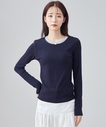 bicolor rib tops