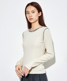 bicolor rib tops