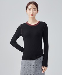 bicolor rib tops