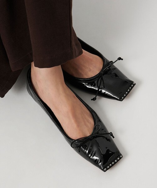CHEMBUR＞SQ STUDS フラットシューズ（その他シューズ