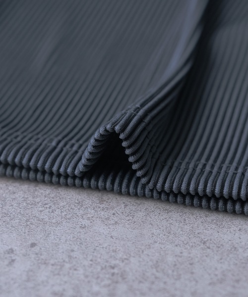 reca(レカ)の「ストライププリーツスカート(スカート・レディース・ベージュ/チャコールグレー/グレー・M)」の7枚目の写真