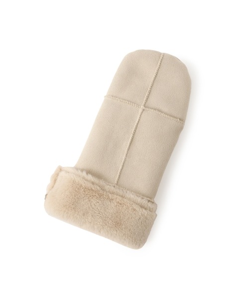 ROPE' PICNIC(ロペピクニック)の「洗えるひも付きミトングローブ(手袋・レディース・ベージュ/ライトグレー/ブラウン系その他3・FREE)」の13枚目の写真