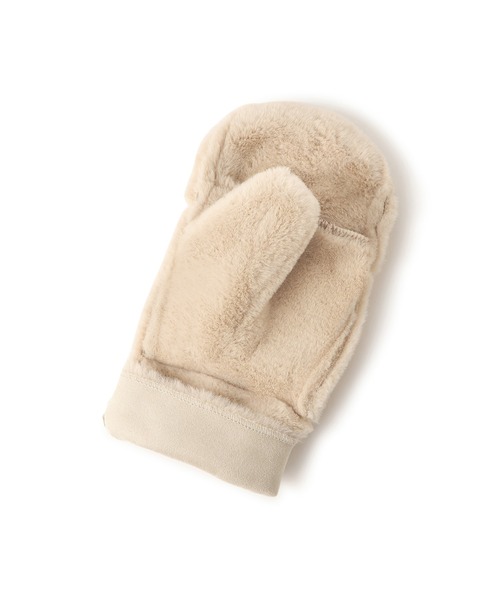 ROPE' PICNIC(ロペピクニック)の「洗えるひも付きミトングローブ(手袋・レディース・ベージュ/ライトグレー/ブラウン系その他3・FREE)」の16枚目の写真