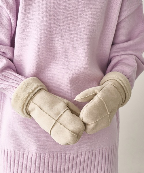 洗えるひも付きミトングローブ（手袋）｜ROPE' PICNIC（ロペピクニック