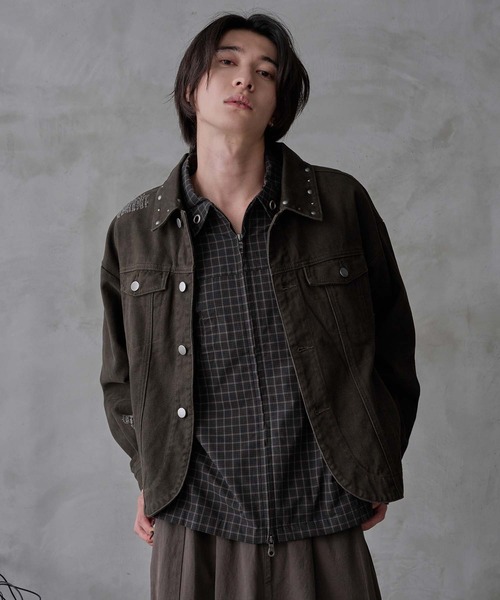 starteam スタッズ　デニムジャケット　M starteam スタッズ デニムジャケット M starteam スタッズ