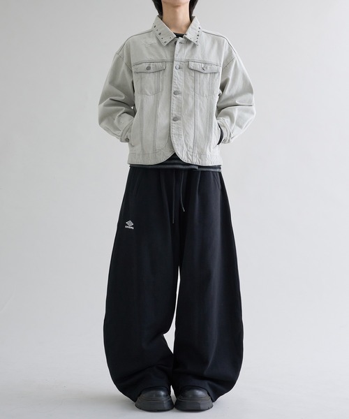 セール】Studs damage denim jacket / スタッズダメージデニム