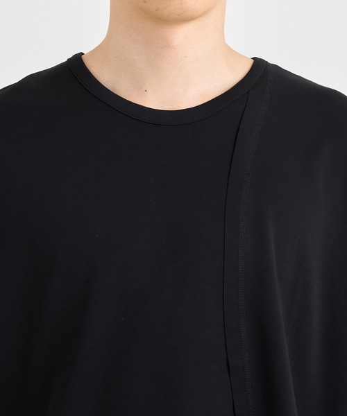 美品 sulvam サルバム シャツ カットオフ 変形 モード シャツ ブラック 美品 sulvam サルバム シャツ カットオフ 変形 モード シャツ