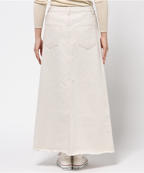 JOURNAL STANDARD（ジャーナルスタンダード）の「トップデニムマキシスカート# （スカート・レディース・ブラック/アイボリー・36/40/38）」の14枚目の写真