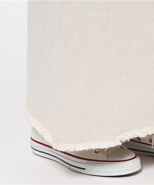 JOURNAL STANDARD（ジャーナルスタンダード）の「トップデニムマキシスカート# （スカート・レディース・ブラック/アイボリー・36/40/38）」の6枚目の写真