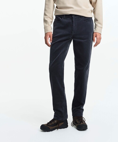 AIGLE(エーグル)の「ストレッチ テーパードコーデュロイ ワイドパンツ(その他パンツ・メンズ・ブラウン/ベージュ/ダークネイビー・42/38/44/40)」の3枚目の写真