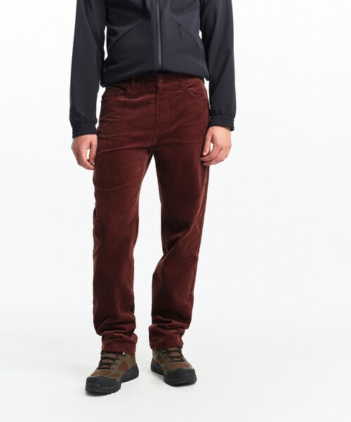 セール】ストレッチ テーパードコーデュロイ ワイドパンツ（その他