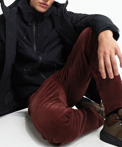 AIGLE(エーグル)の「ストレッチ テーパードコーデュロイ ワイドパンツ(その他パンツ・メンズ・ブラウン/ベージュ/ダークネイビー・42/38/44/40)」の14枚目の写真