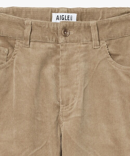 AIGLE(エーグル)の「ストレッチ テーパードコーデュロイ ワイドパンツ(その他パンツ・メンズ・ブラウン/ベージュ/ダークネイビー・42/38/44/40)」の17枚目の写真