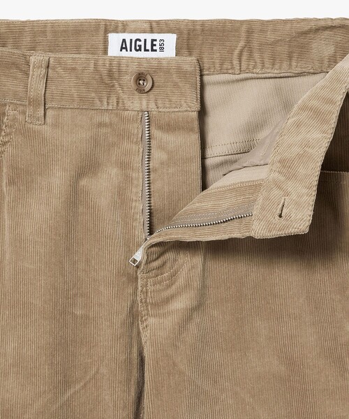 AIGLE(エーグル)の「ストレッチ テーパードコーデュロイ ワイドパンツ(その他パンツ・メンズ・ブラウン/ベージュ/ダークネイビー・42/38/44/40)」の18枚目の写真