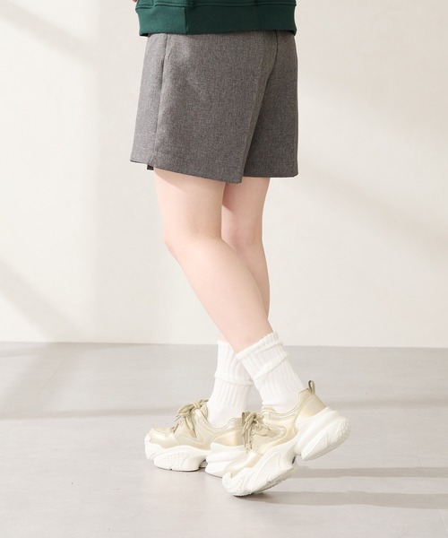 2025秋冬新作ダブルシューレース厚底スニーカー/OT3776（スニーカー