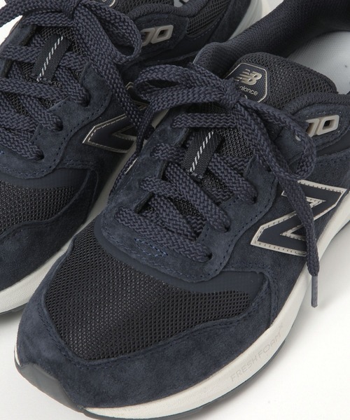 NEW BALANCE（ニューバランス）の「【new balance】Walking Fresh Foam 880 v7（WOMEN)（スニーカー・レディース・ブラック/ネイビー・LARGE/MEDIUM）」の4枚目の写真