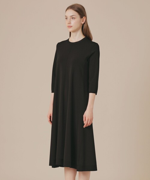 MACKINTOSH LONDON(マッキントッシュ ロンドン)の「スライトラスターストレッチワンピース(ワンピース・レディース・ブラック/ベージュ・38/40)」の7枚目の写真