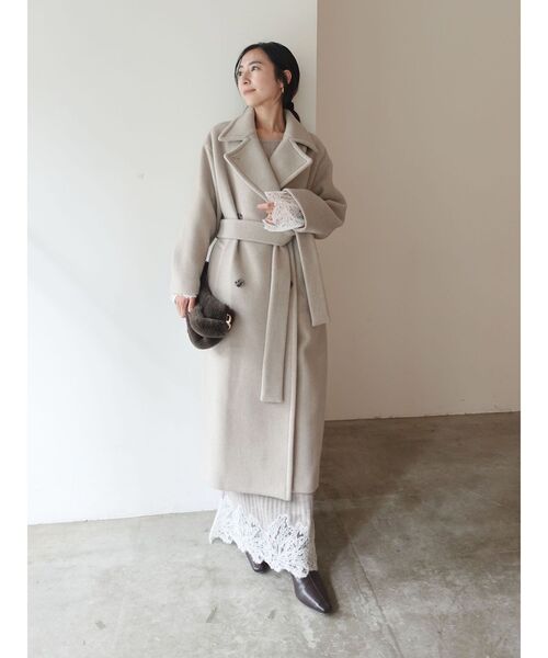 完売品】LAGUNA MOON レースドッキングリブニットワンピース Sサイズ