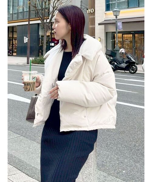 LAGUNAMOON（ラグナムーン）の「レースドッキングリブニットワンピース（ワンピース・レディース・ベージュ/ネイビー/ピンク・SMALL/MEDIUM）」の17枚目の写真