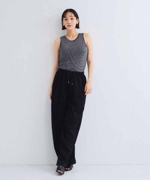 VICKY（ビッキー）の「ポンチ3Dカーブパンツ≪手洗い可能≫（その他パンツ・レディース・ブラック・M）」の4枚目の写真