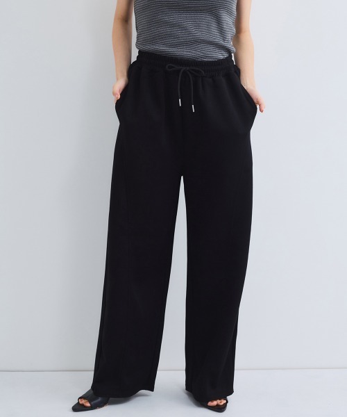 VICKY（ビッキー）の「ポンチ3Dカーブパンツ≪手洗い可能≫（その他パンツ・レディース・ブラック・M）」の3枚目の写真