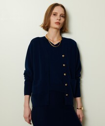 allureville（アルアバイル）の「トリミングロングカーディガン