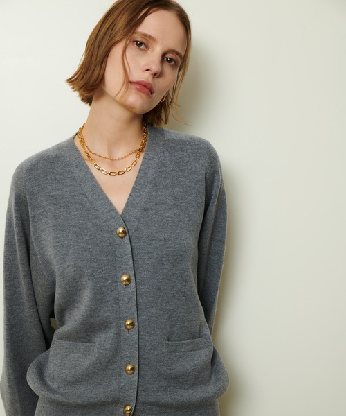 ウールスムースカーディガン（カーディガン/ボレロ）｜allureville