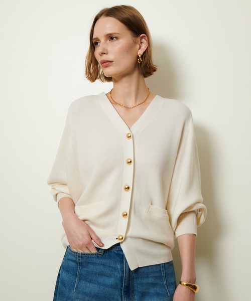 ウールスムースカーディガン（カーディガン/ボレロ）｜allureville