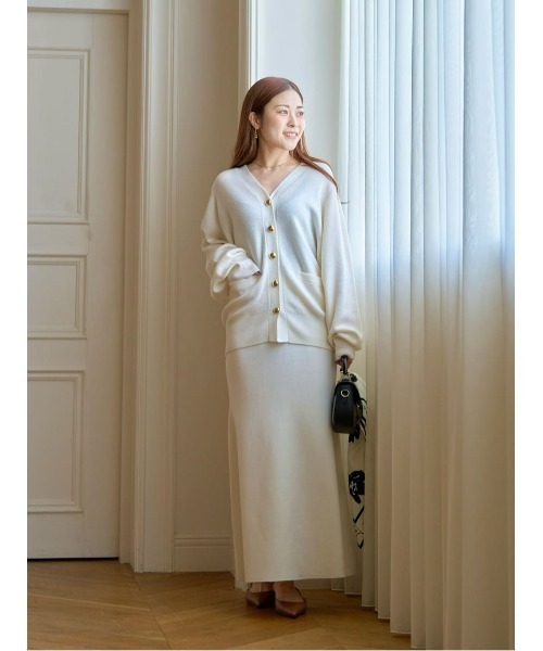 ウールスムースカーディガン（カーディガン/ボレロ）｜allureville