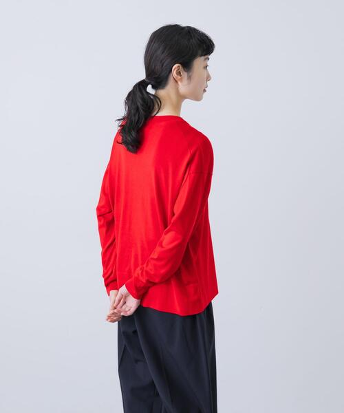 ウォッシャブルシルクワイドニット（ニット/セーター）｜かぐれ