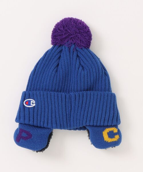 Champion（チャンピオン）の「Champion/チャンピオン　リブミミツキワッチ　キッズ（ニットキャップ/ビーニー・キッズ・グリーン/ネイビー/ブラック/ブルー・53-55cm）」の7枚目の写真
