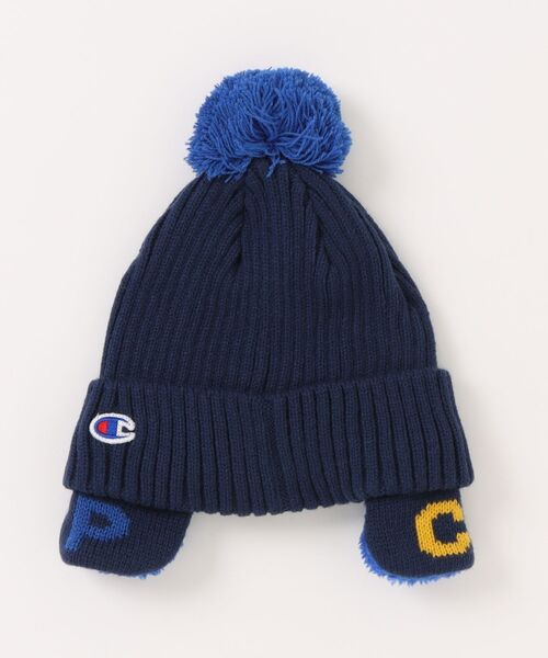Champion（チャンピオン）の「Champion/チャンピオン　リブミミツキワッチ　キッズ（ニットキャップ/ビーニー・キッズ・グリーン/ネイビー/ブラック/ブルー・53-55cm）」の8枚目の写真