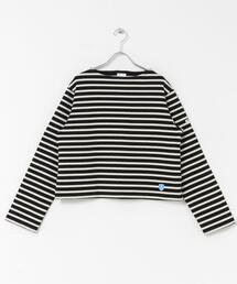 ORCIVAL | ORCIVAL BOATNECK LONG-SLEEVE CROPPED PULLOVER(Tシャツ/カットソー)