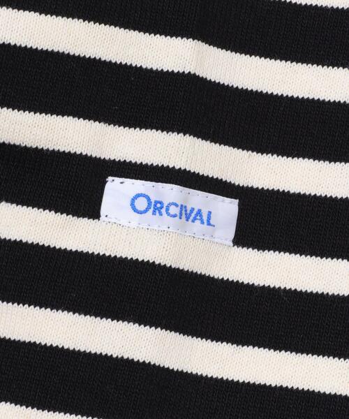 ORCIVAL(オーシバル)の「ORCIVAL BOATNECK LONG-SLEEVE CROPPED PULLOVER(Tシャツ/カットソー・レディース・ブラック系その他/ブラウン系その他/レッド系その他・2)」の5枚目の写真
