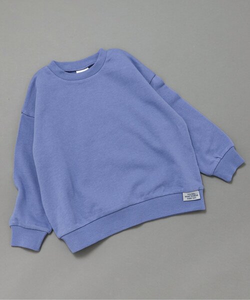 BREEZE（ブリーズ）の「【WEB限定/ジュニア対応】無地ボーダートレーナー（スウェット・キッズ・グリーン/ピンク/ブラック/パープル/ブラウン/チャコール/イエロー/ミント/キャメル/その他11/その他12/その他13・160/90/100/120/130/140/150/110）」の7枚目の写真