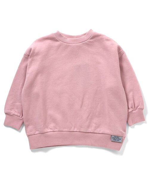 BREEZE（ブリーズ）の「【WEB限定/ジュニア対応】無地ボーダートレーナー（スウェット・キッズ・グリーン/ピンク/ブラック/パープル/ブラウン/チャコール/イエロー/ミント/キャメル/その他11/その他12/その他13・160/90/100/120/130/140/150/110）」の17枚目の写真