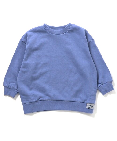 BREEZE（ブリーズ）の「【WEB限定/ジュニア対応】無地ボーダートレーナー（スウェット・キッズ・グリーン/ピンク/ブラック/パープル/ブラウン/チャコール/イエロー/ミント/キャメル/その他11/その他12/その他13・160/90/100/120/130/140/150/110）」の16枚目の写真